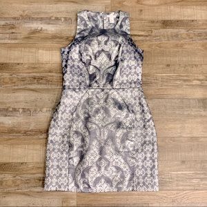 H&M• NWOT Paisley Brocade Cocktail Dress